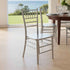 Chivari Silver ToughWood™ Stacking Chiavari Chair CCWS-ZG-T