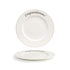 Front of the House FOH CDP132BEP22 10.62" Round Catalyst® Rim Plate - Congratulations - Case of 6 FOH-CDP132BEP22