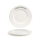 Front of the House FOH CDP132BEP22 10.62" Round Catalyst® Rim Plate - Congratulations - Case of 6 FOH-CDP132BEP22