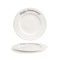 Front of the House FOH CDP133BEP22 10.62" Round Catalyst® Rim Plate - Happy Anniversary - Case of 6 FOH-CDP133BEP22