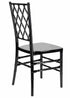 Chivari Black Diamond Resin Chair - 2 Pack - Some Assembly Required CDRB2-U-ZG-T-2
