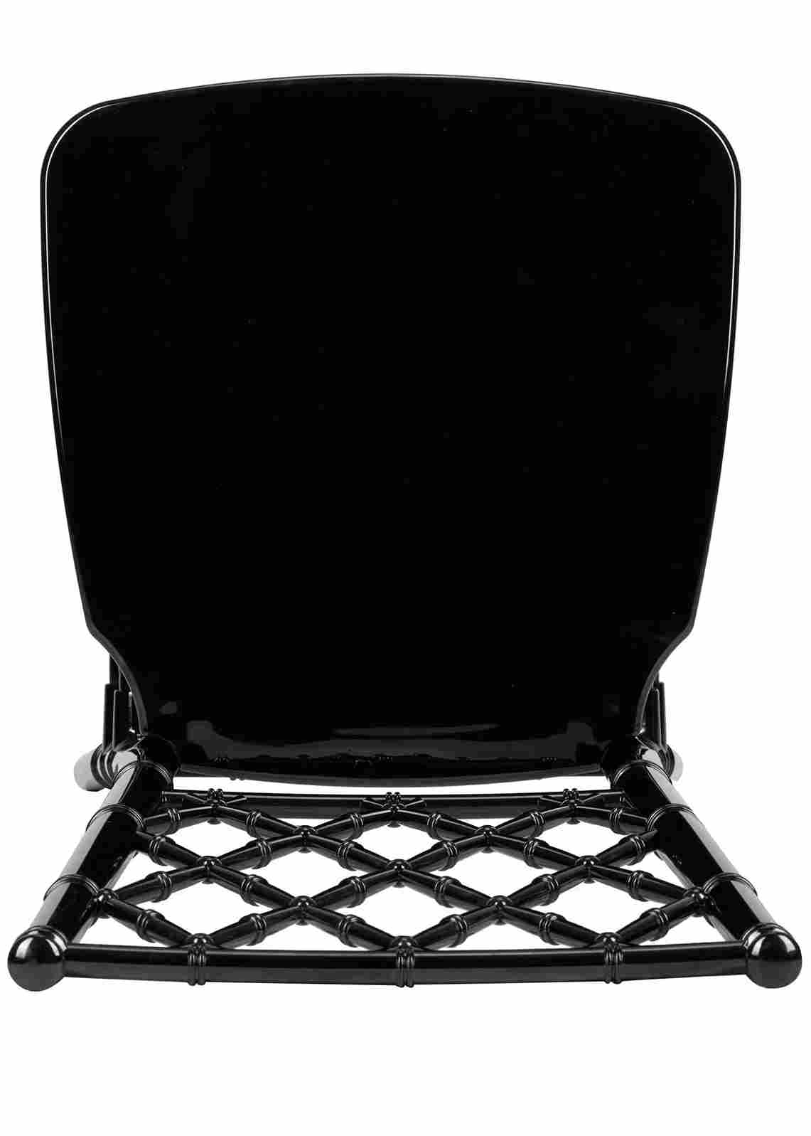 Chivari Black Diamond Resin Chair - 2 Pack - Some Assembly Required CDRB2-U-ZG-T-2