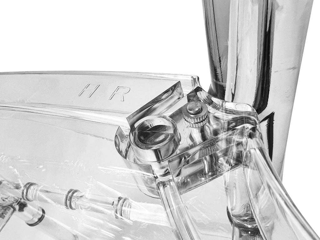 Chivari Clear Resin ProClear™ Diamond Back Chair CDRC-ZG-T