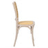 Chivari Natural Washed Emma Resin Chair with Natural Cane Back and Rattan Seat CERNW-ZG-T