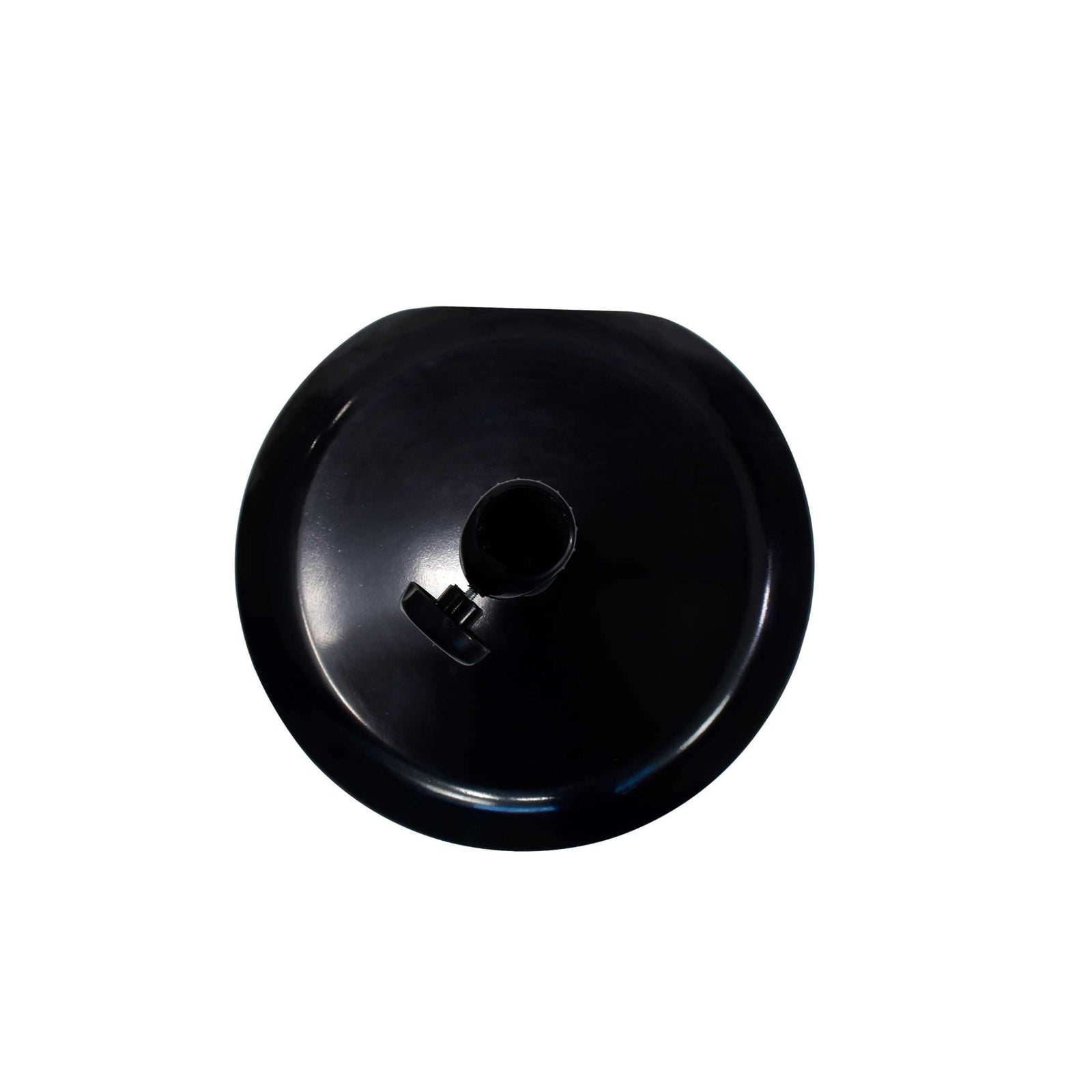 California Umbrellas Black 75 lbs Umbrella Base with Casing & Casters CAL-CFMT172-BLACK