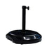 California Umbrellas Black 75 lbs Umbrella Base with Casing & Casters CAL-CFMT172-BLACK