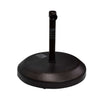 California Umbrellas Bronze 75 lbs Umbrella Base with Casing & Casters CAL-CFMT172-BRONZE