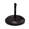 California Umbrellas Bronze 75 lbs Umbrella Base with Casing & Casters CAL-CFMT172-BRONZE