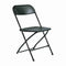 Chivari Black Folding Chair (Steel-Poly Chair) CFPB-AX-T