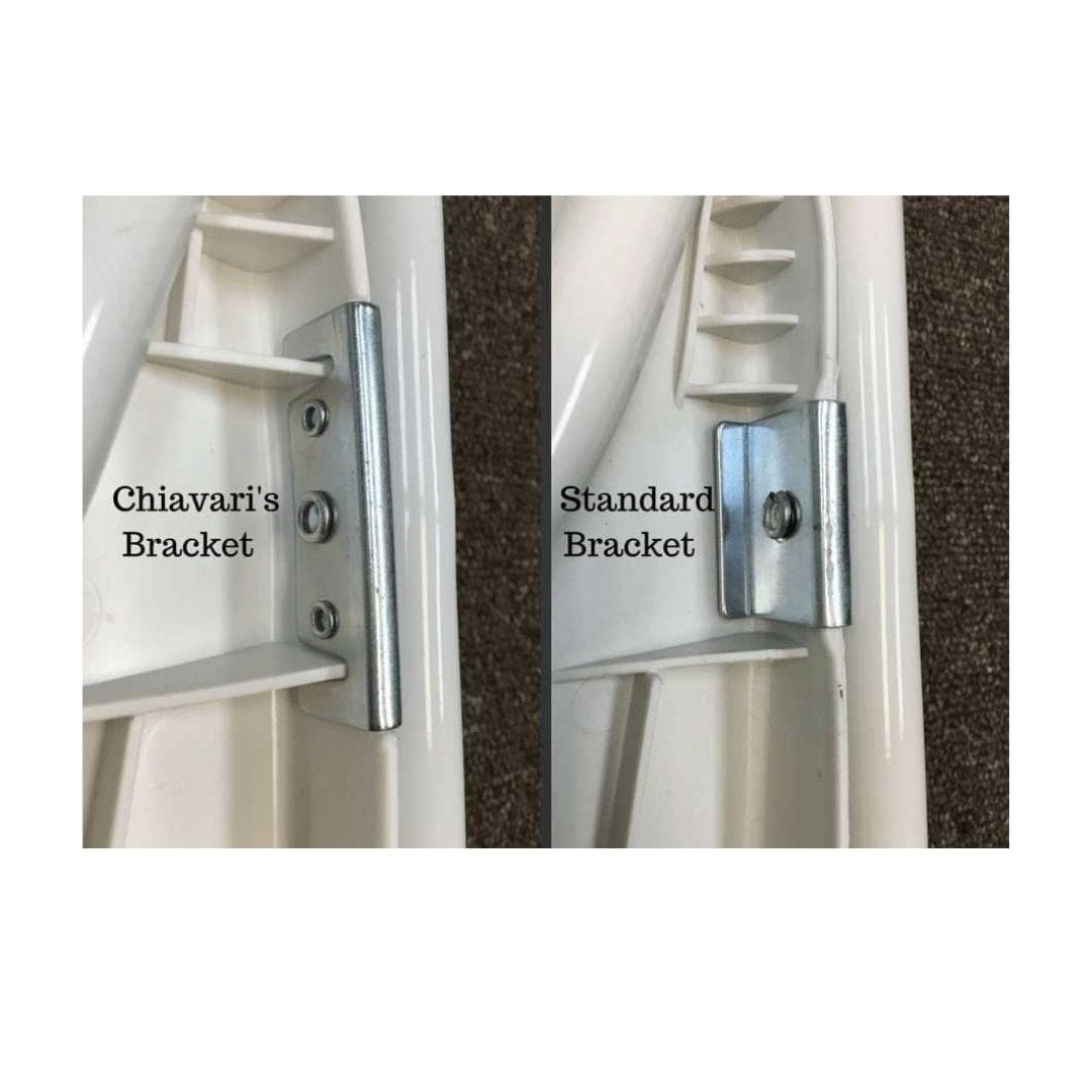 Chivari Brown Folding Chair (Steel-Poly Chair) CFPBR-CXI