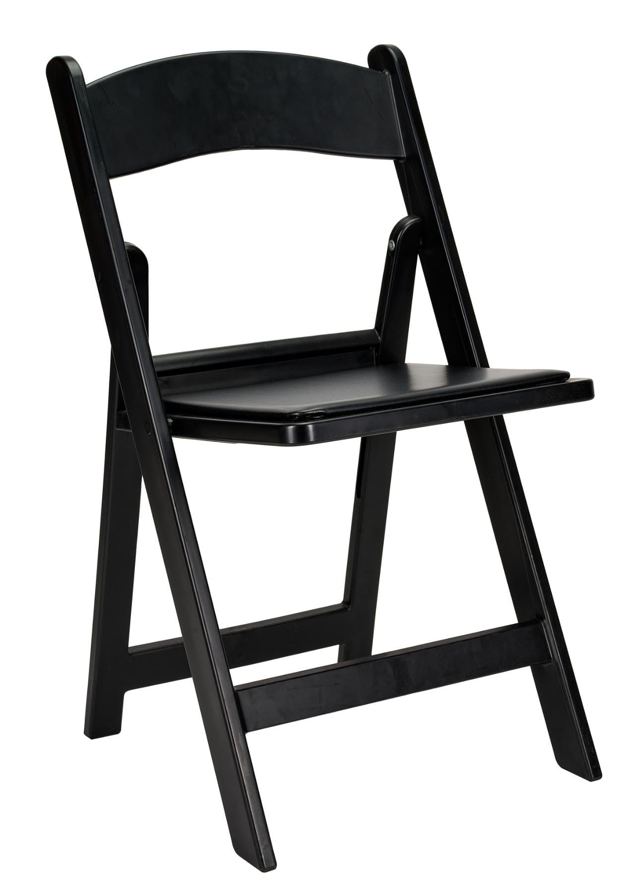 Chivari Black SuperResin Folding Chair CFRB-AX-T