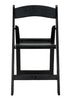 Chivari 100 Chair Pack Black Resin Folding Chair 800 lbs Weight Capacity* 3 Year Total Warranty* CFRB-AX-T-100