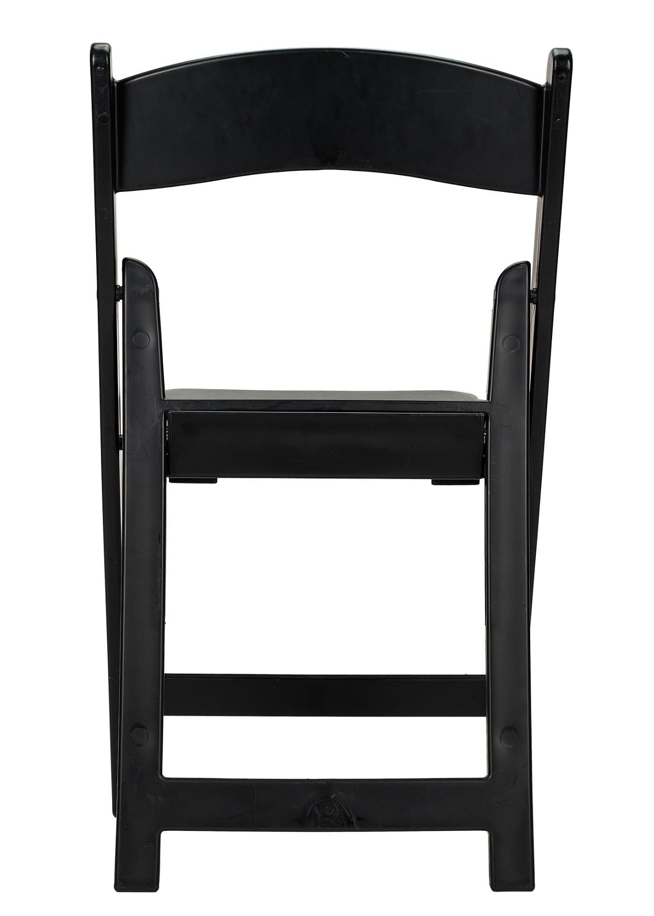 Chivari Black SuperResin Folding Chair CFRB-AX-T