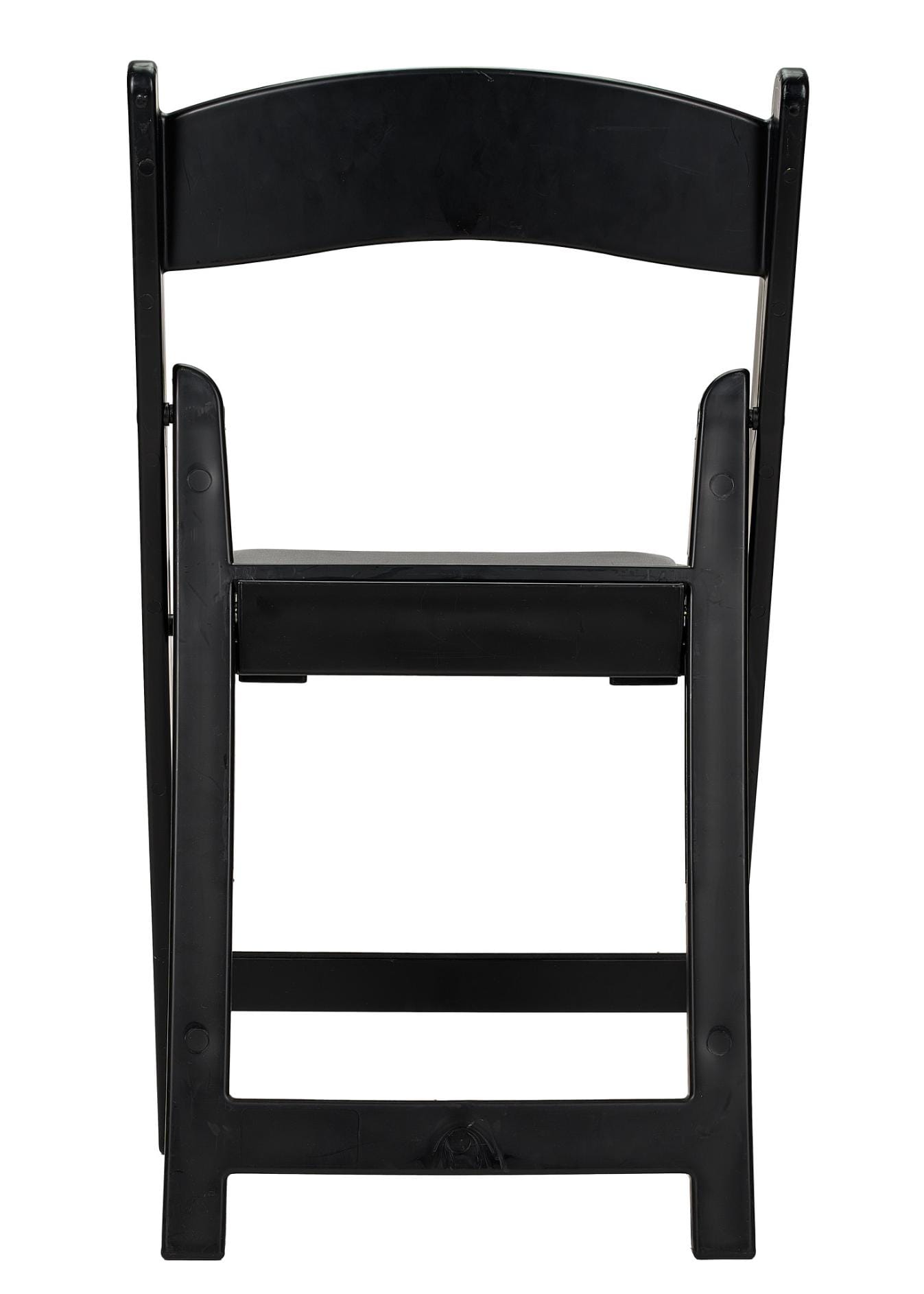 Chivari 100 Chair Pack Black Resin Folding Chair 800 lbs Weight Capacity* 3 Year Total Warranty* CFRB-AX-T-100