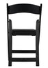 Chivari 100 Chair Pack Black Resin Folding Chair 800 lbs Weight Capacity* 3 Year Total Warranty* CFRB-AX-T-100