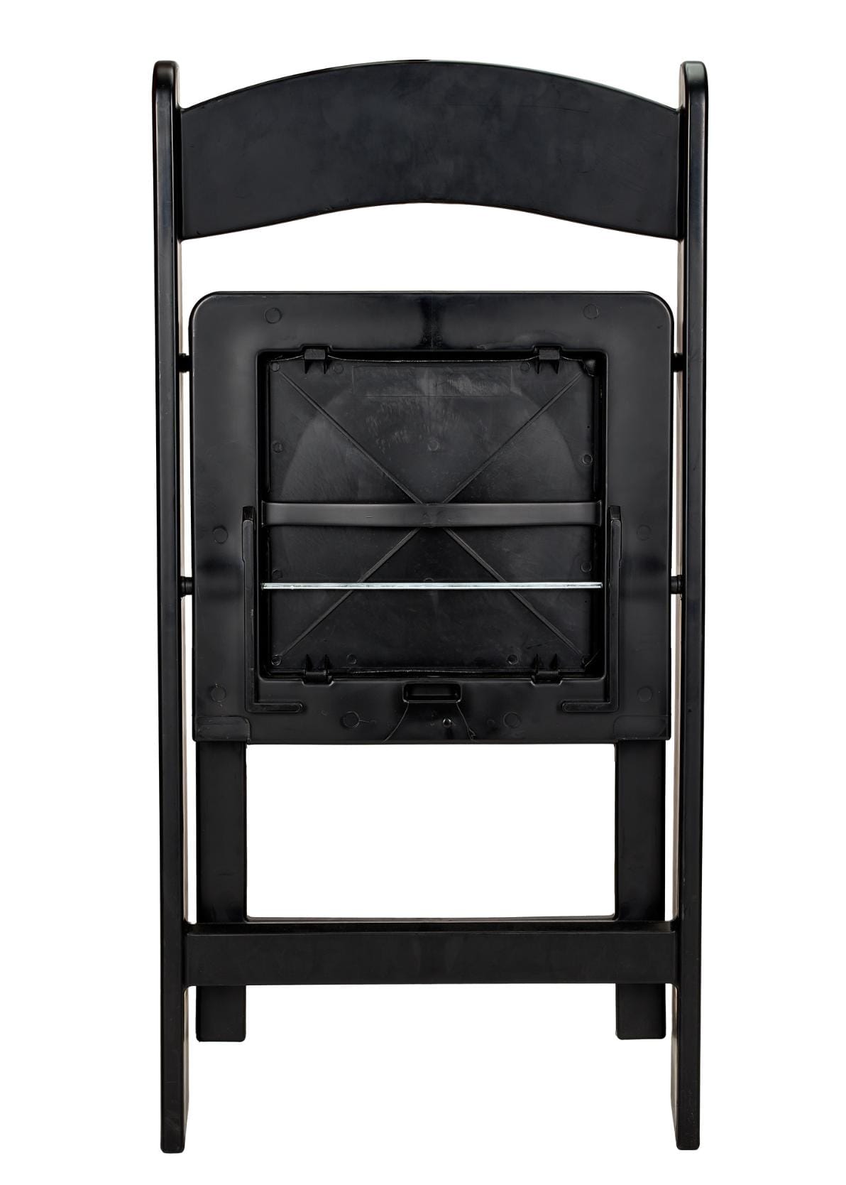 Chivari 100 Chair Pack Black Resin Folding Chair 800 lbs Weight Capacity* 3 Year Total Warranty* CFRB-AX-T-100