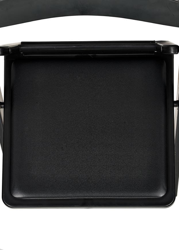 Chivari Black SuperResin Folding Chair CFRB-AX-T