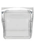 Chivari 100 Pack Clear Resin Folding Chairs CFRCL-HB-T-100