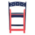 Chivari 100 Chair Pack Old Glory Red White and Blue Resin Folding Chair CFRRWB-KT-100