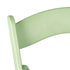 Chivari Sage Green with Matching Vinyl Cushion WoodGrain™ Resin Folding Chair CFRSGB-AX-T