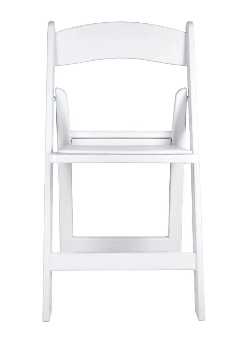 White ToughResin™ Folding Chair