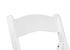Chivari White ToughResin™ Folding Chair CFRW-CX-T