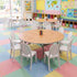 White Resin Kids Victoria Ghost Chair
