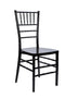 Chivari Black ToughResin™ Chiavari Chair CCRB-MONO-AX-T