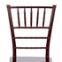 Chivari 100 Person Luxury Event Package:  Includes 100 Fruitwood Resin Steel Skeleton™ Chiavari Chairs Plus 10 Round 72" Heavy Duty Banquet Folding Tables Plus a Banquet Table Cart PACK100CCRFSTEEL1072RD-T