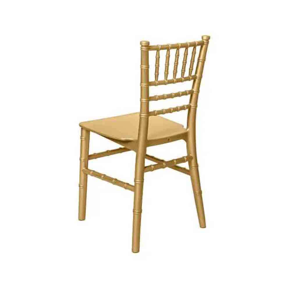 Chivari Kids Gold BasicResin™ Chiavari Chair CCRG-KID-ZG-T