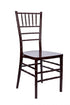 Chivari Mahogany ToughResin™ Chiavari Chair with ColorCore CCRMCC-MN-A