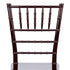 Chivari Mahogany ToughResin™ Chiavari Chair with ColorCore CCRMCC-MN-A