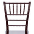 Chivari 40 Chair Pack Mahogany ToughResin™ Chiavari Chair CCRM-MONO-AX-T-40