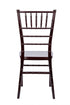 Chivari Mahogany ToughResin™ Chiavari Chair with ColorCore CCRMCC-MN-A