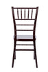Chivari 40 Chair Pack Mahogany ToughResin™ Chiavari Chair CCRM-MONO-AX-T-40