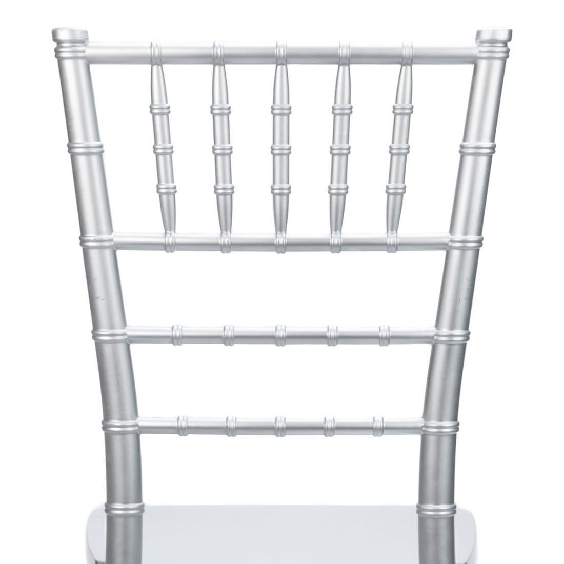 Chivari 40 Chair Pack Silver ToughResin™ Chiavari Chair CCRS-MONO-AX-T-40