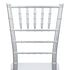 Chivari 40 Chair Pack Silver ToughResin™ Chiavari Chair CCRS-MONO-AX-T-40