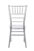 Chivari 40 Chair Pack Silver ToughResin™ Chiavari Chair CCRS-MONO-AX-T-40