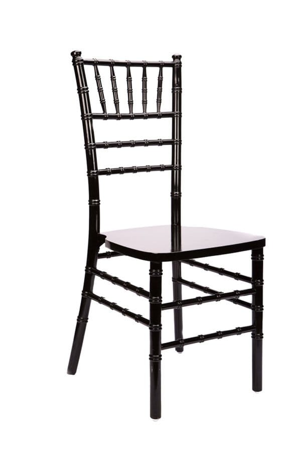 Chivari Black ToughWood™ Chiavari Chair CCWB-ZG-T