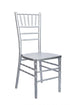 Chivari Silver ToughWood™ Stacking Chiavari Chair CCWS-ZG-T