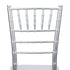 Chivari Silver ToughWood™ Stacking Chiavari Chair CCWS-ZG-T