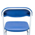 Chivari Kids Blue Folding Chair (Steel-Poly Chair) CFPBLU-KID-AX-T