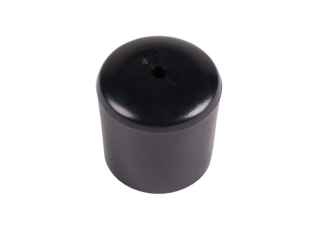 Chivari 100 Cap Pack Black Replacement Foot Cap for Plastic Folding Chair CAPPOLYBLK100-CX-T