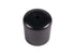 Chivari 100 Cap Pack Black Replacement Foot Cap for Plastic Folding Chair CAPPOLYBLK100-CX-T