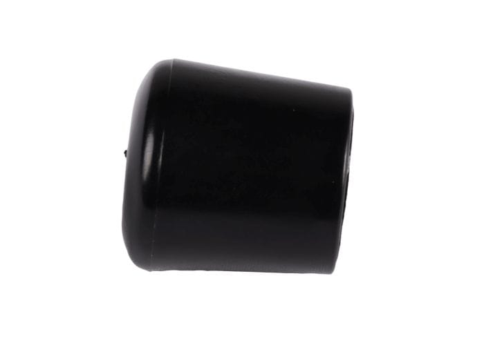 Chivari 100 Cap Pack Black Replacement Foot Cap for Plastic Folding Chair CAPPOLYBLK100-CX-T