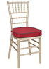 Chivari Champagne Gold WoodGrain™ Steel Skeleton™ Chiavari Chair CCRCHGB-STEEL-AX-T