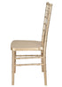 Chivari Champagne Gold WoodGrain™ Steel Skeleton™ Chiavari Chair CCRCHGB-STEEL-AX-T