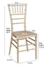 Chivari Champagne Gold WoodGrain™ Steel Skeleton™ Chiavari Chair CCRCHGB-STEEL-AX-T