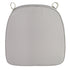 Chivari Charcoal Gray 2.0" Thick Chiavari Chair Cushion CUSHSTRAPGREY-T
