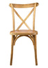 Chivari Chestnut ToughWood™ Cross Back Chair CXWC-AX-T
